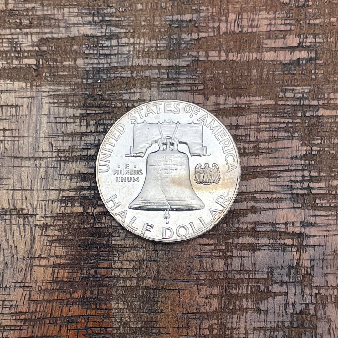 1961 50C US Franklin Half Dollar Proof