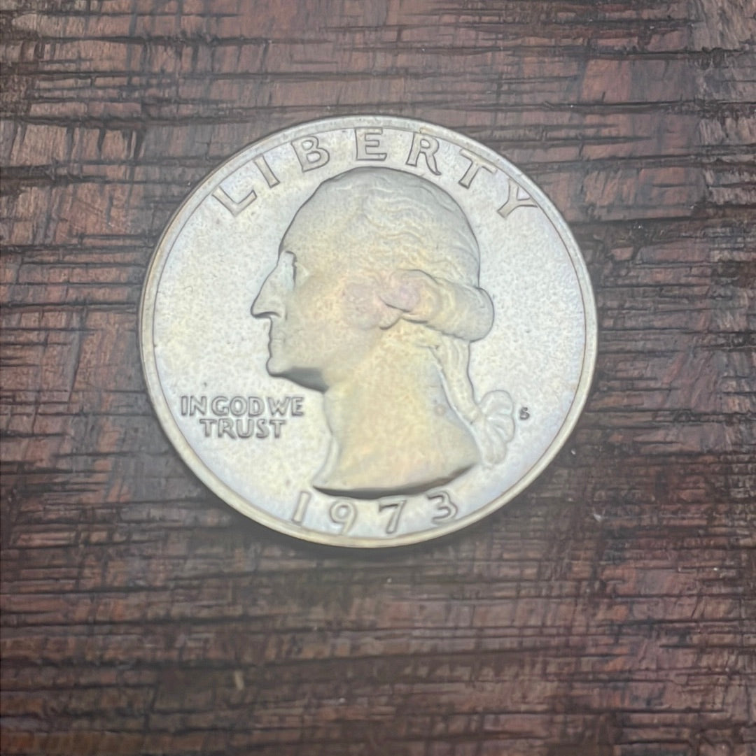 1973-S 25c US Proof Washington Quarter