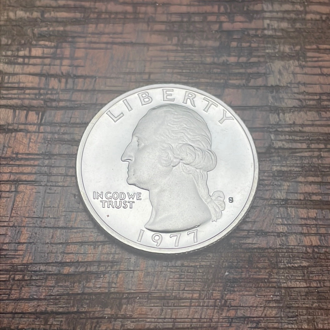 1977-S 25c US Proof Washington Quarter