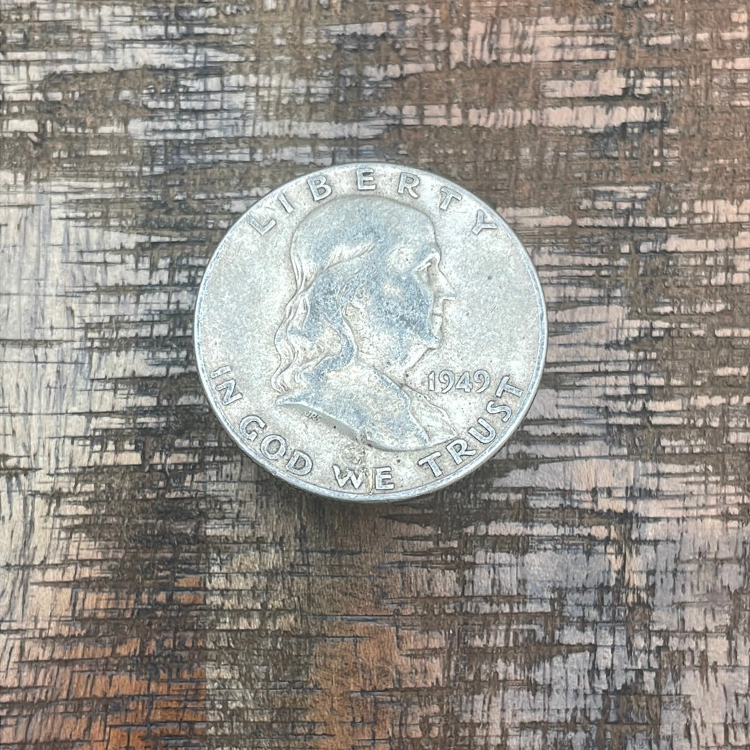 1949 50C US Franklin Half Dollar