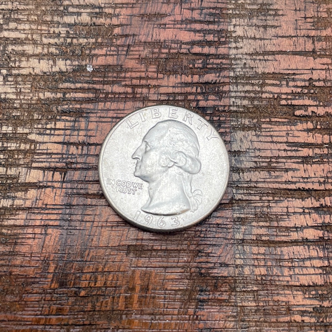 1963 25c US Washington Quarter