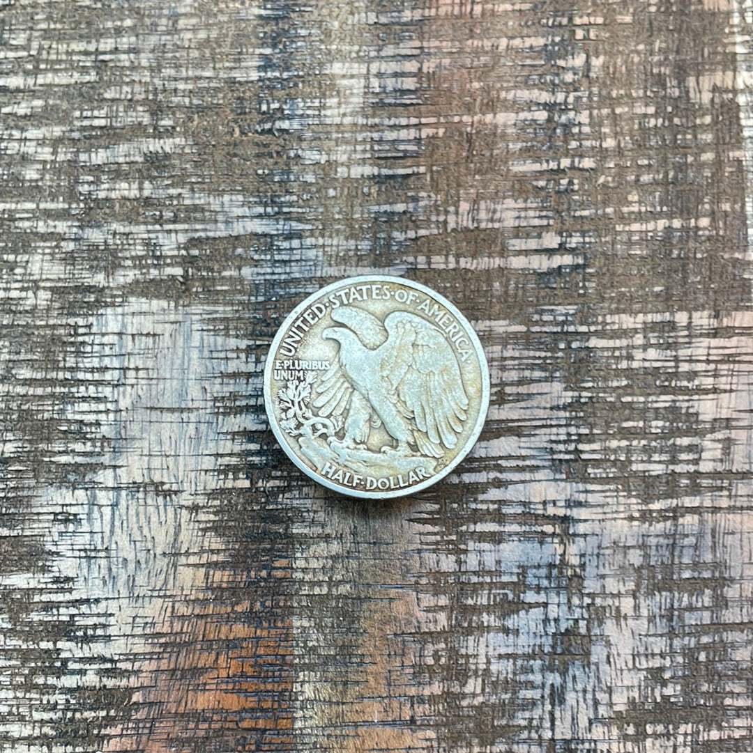 1943 50C US Walking Liberty Half Dollar