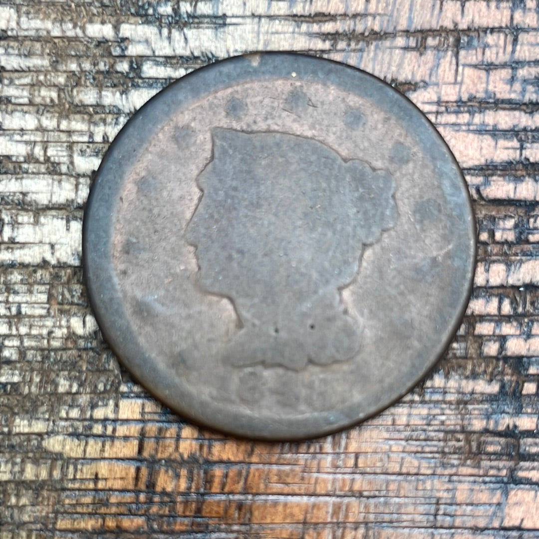 1848 1C Large Cent
