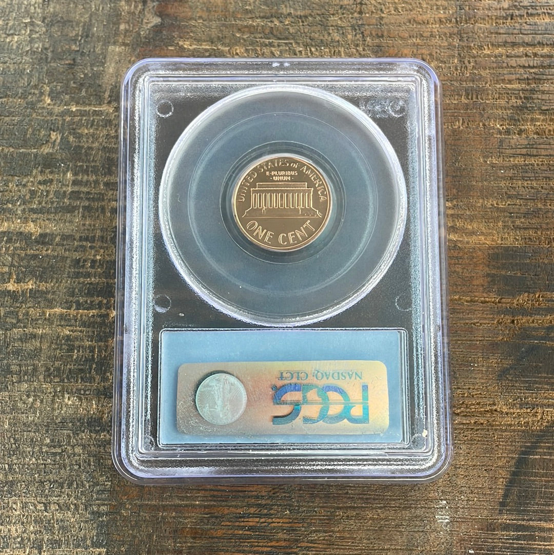 1987-S 1c US Lincoln Memorial Cent PCGS PR69RD DCAM