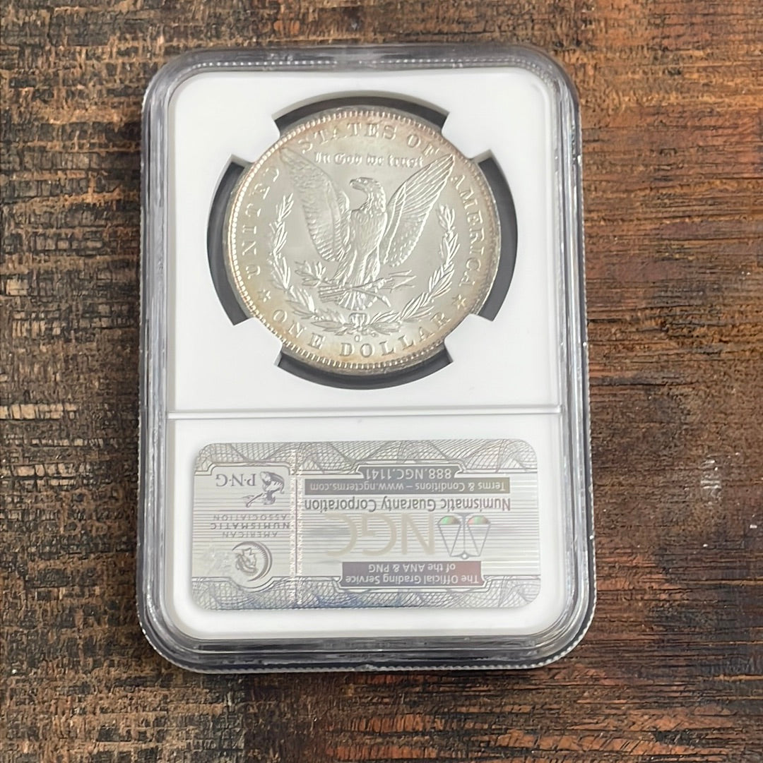 1885-O $1 US Silver Morgan Dollar NGC MS64