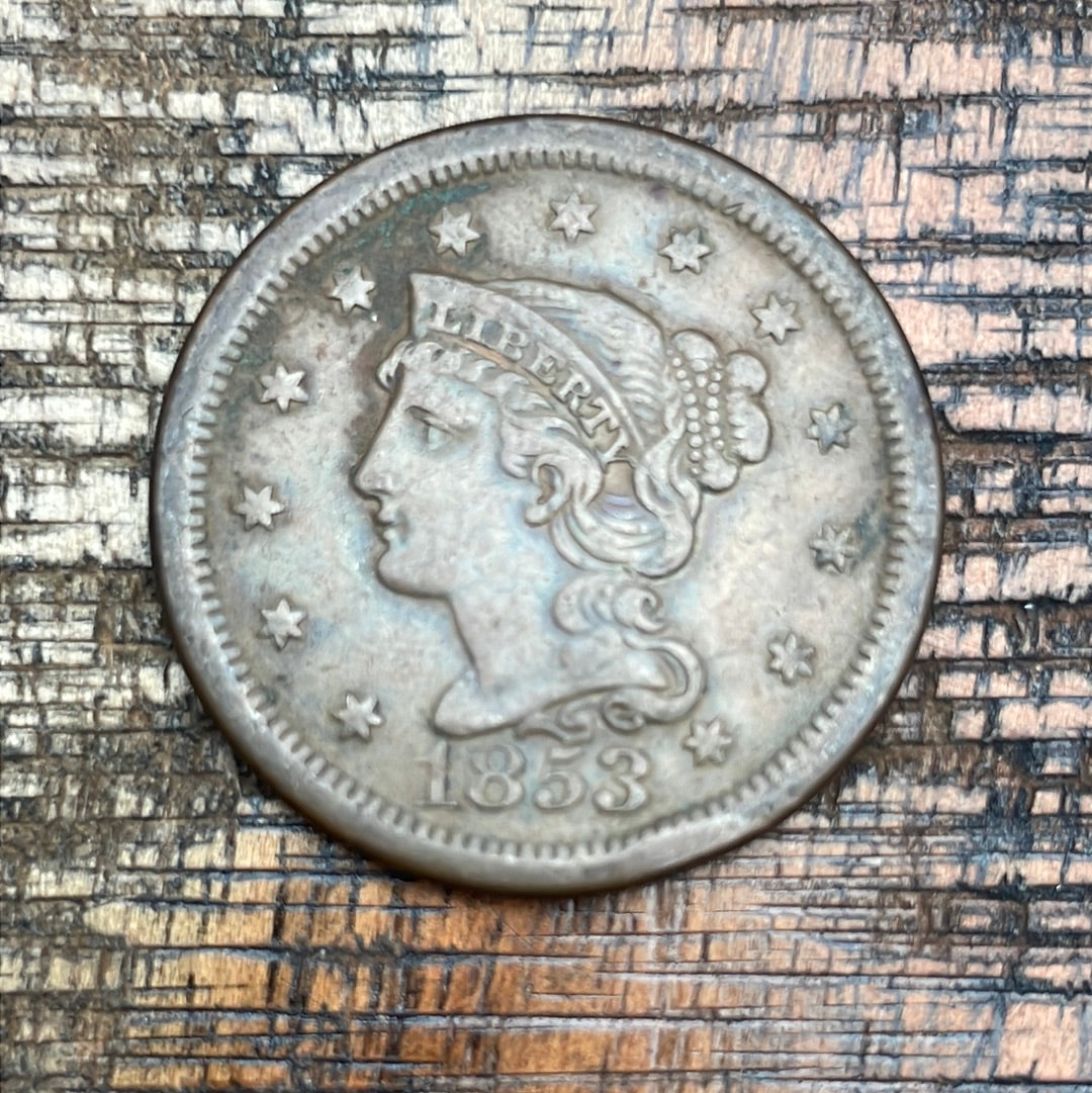 1853 1C Large Cent
