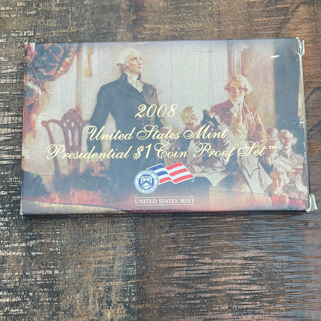 2008 Presidential Dollar Proof Set in OGP