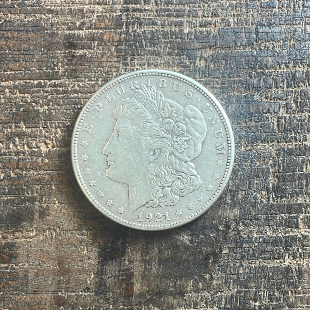 1921-S $1 US Morgan Silver Dollar