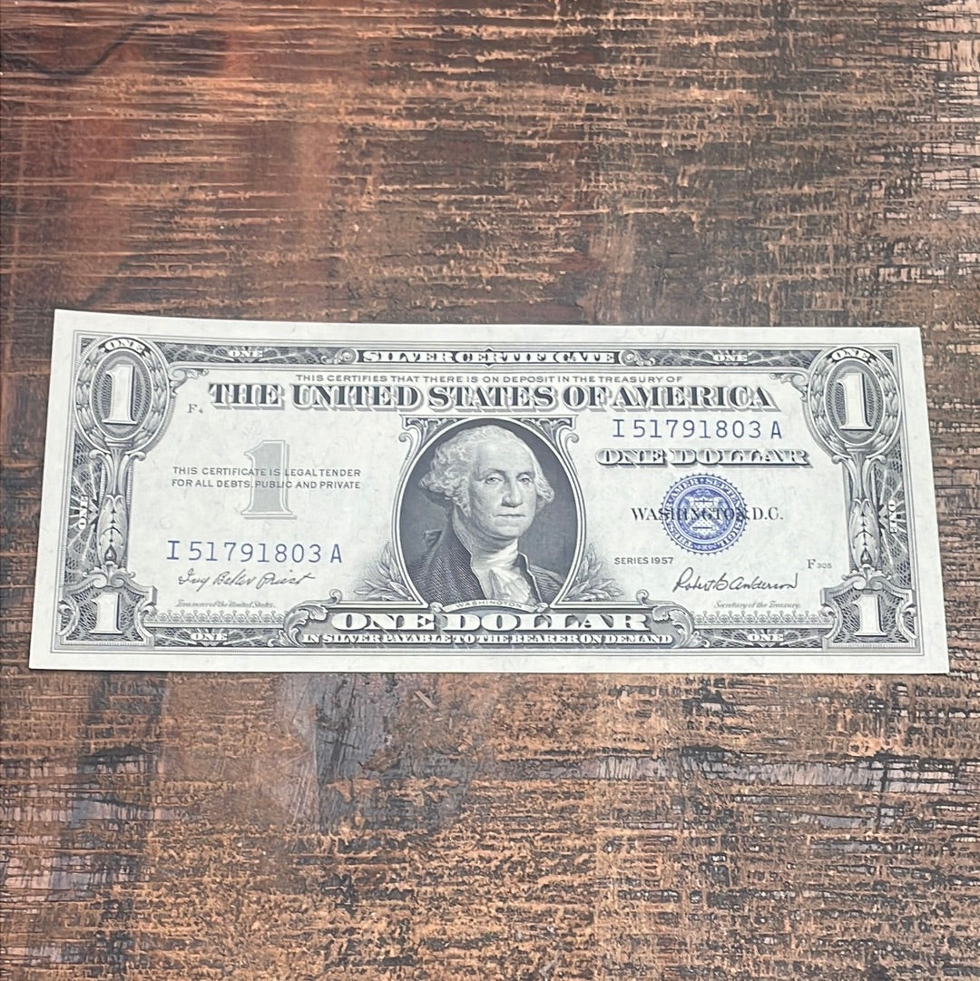 1957 Series $1 Silver Certificate - Uncirculated