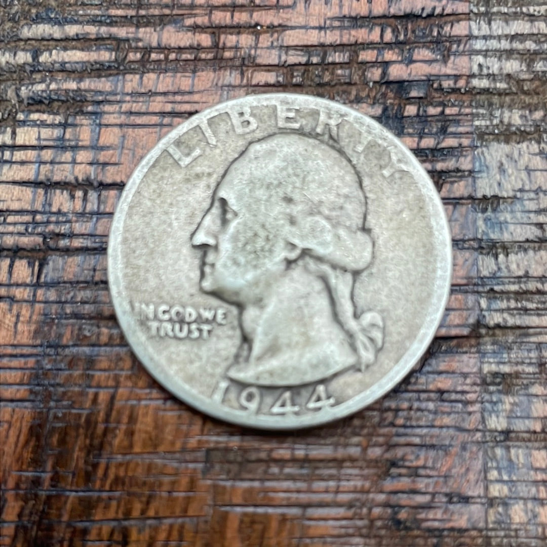 1944 25c US Washington Quarter
