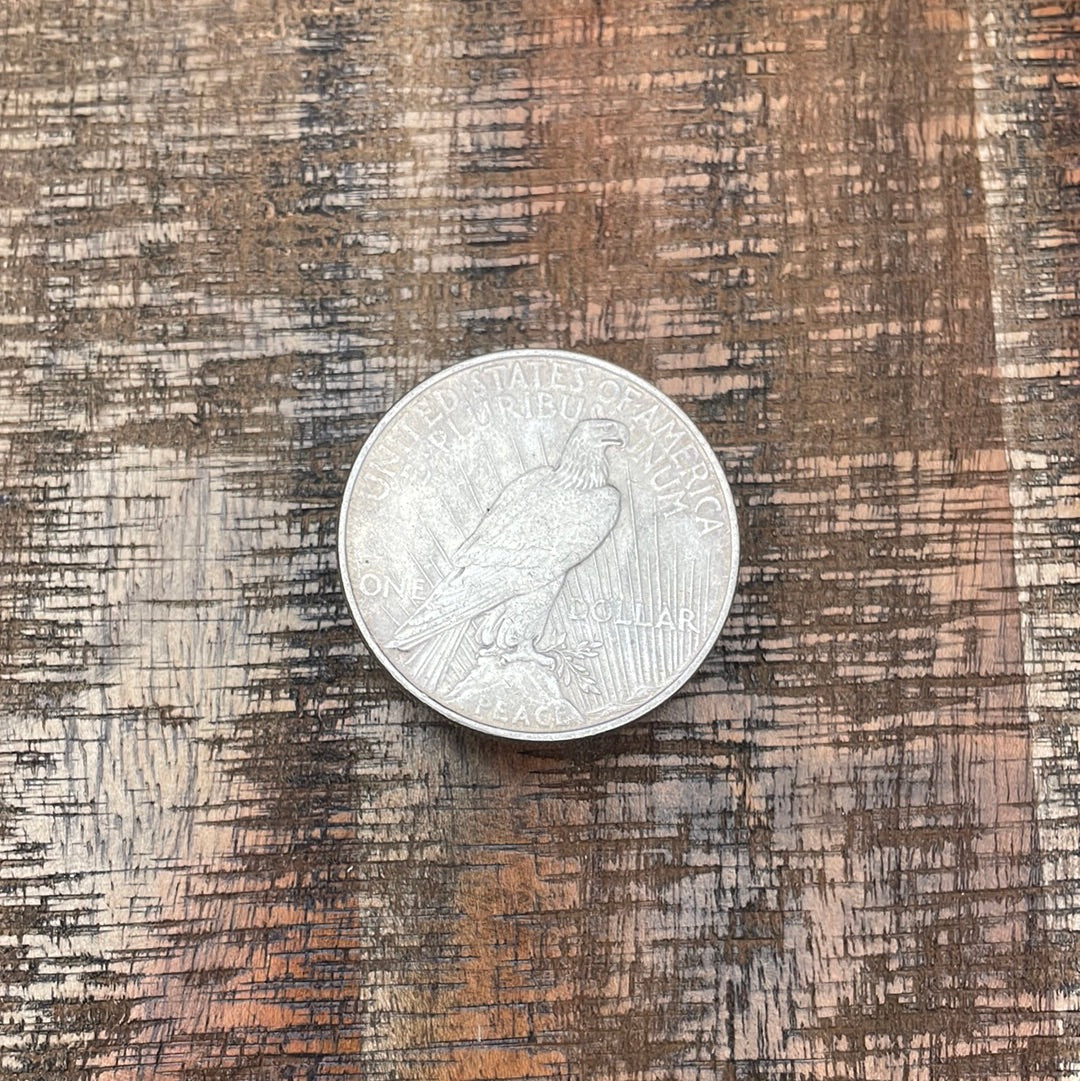 1922 $1 US Silver Peace Dollar
