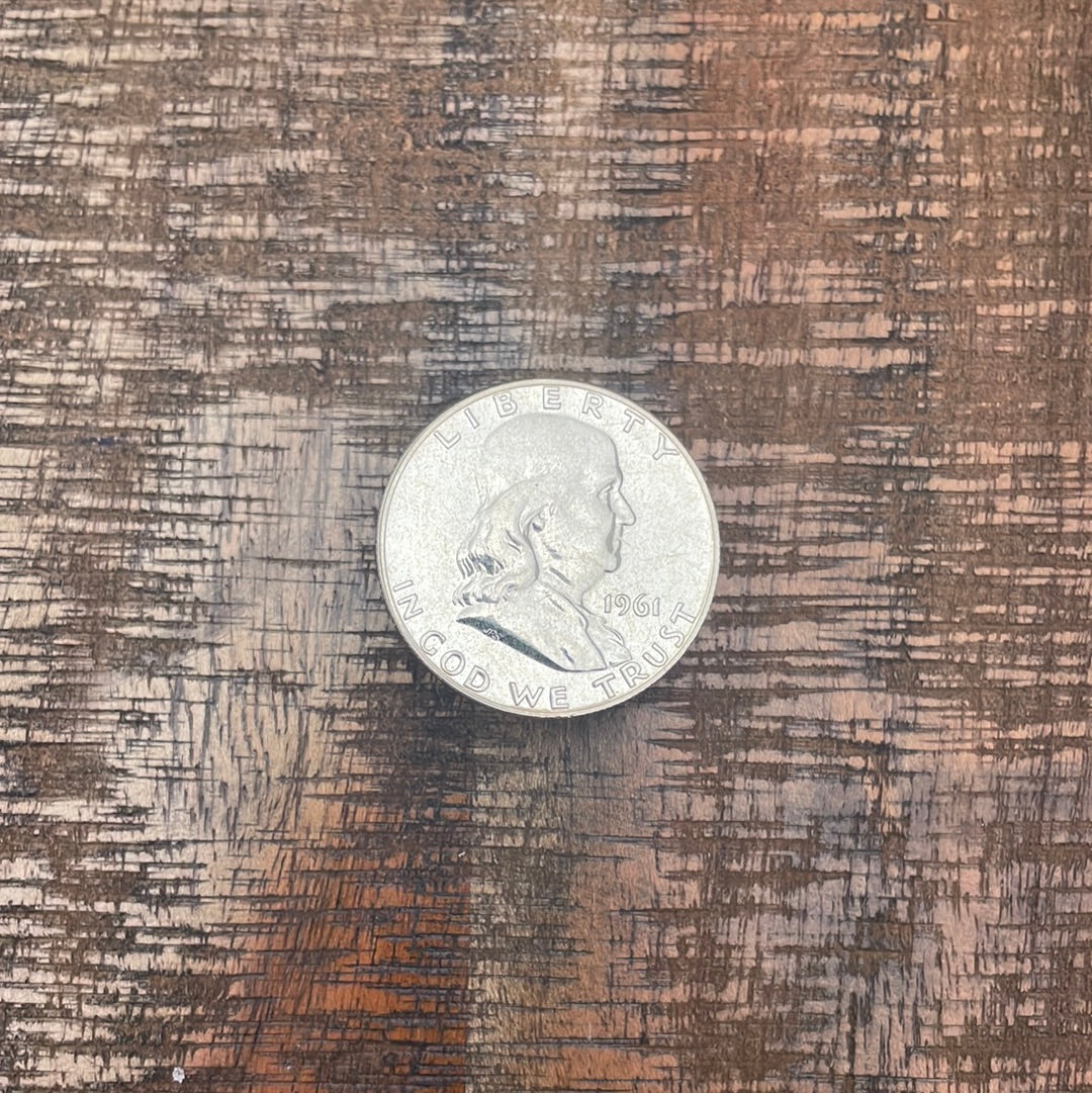 1961 50C US Franklin Half Dollar Proof