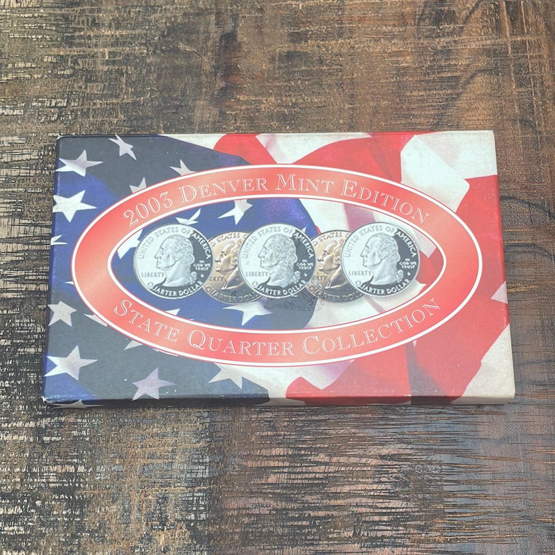 2003 Denver Mint Edition State Quarter Collection