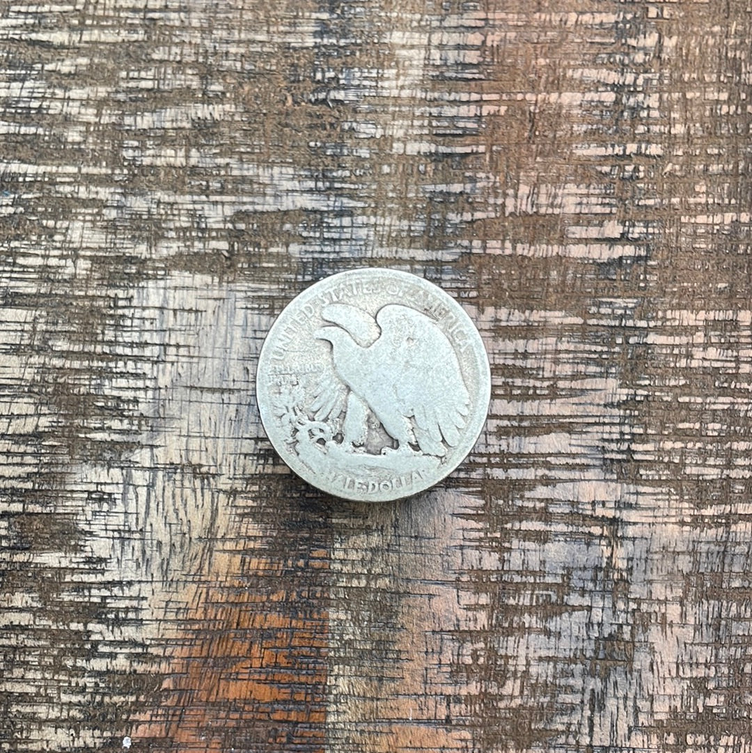 1920-S 50C US Walking Liberty Half Dollar