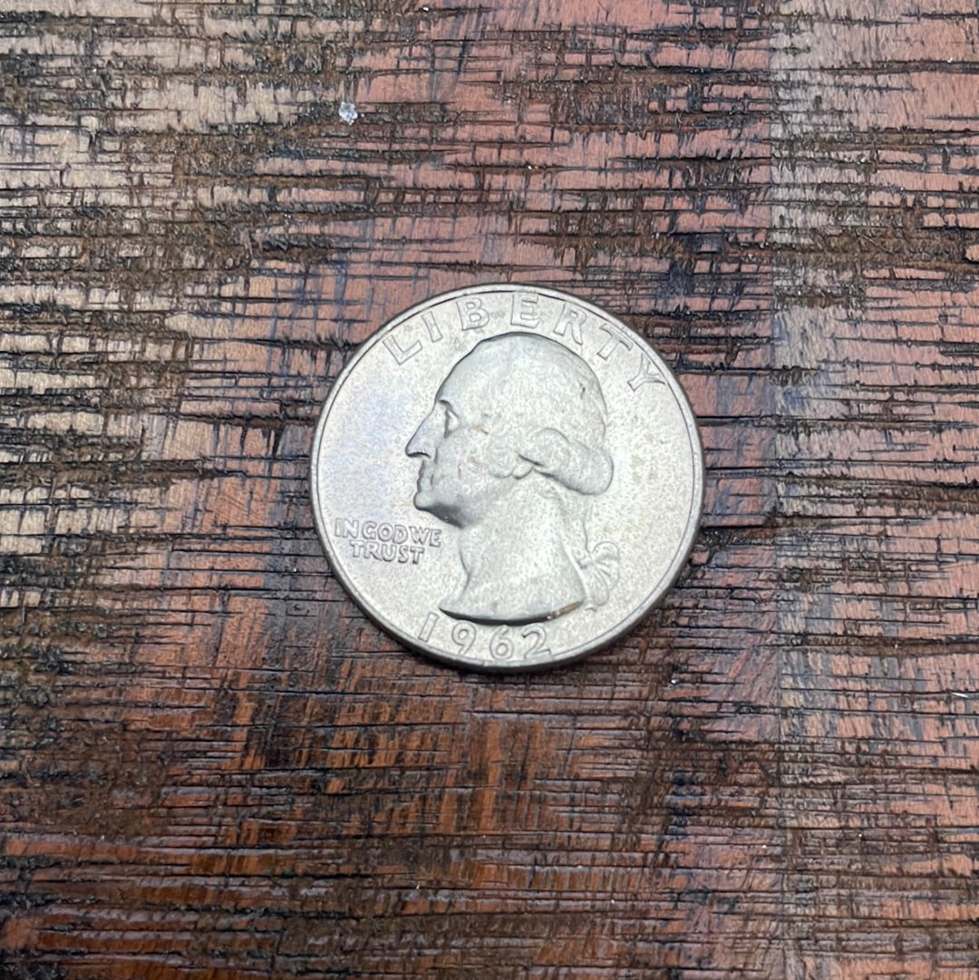 1962-D 25c US Washington Quarter