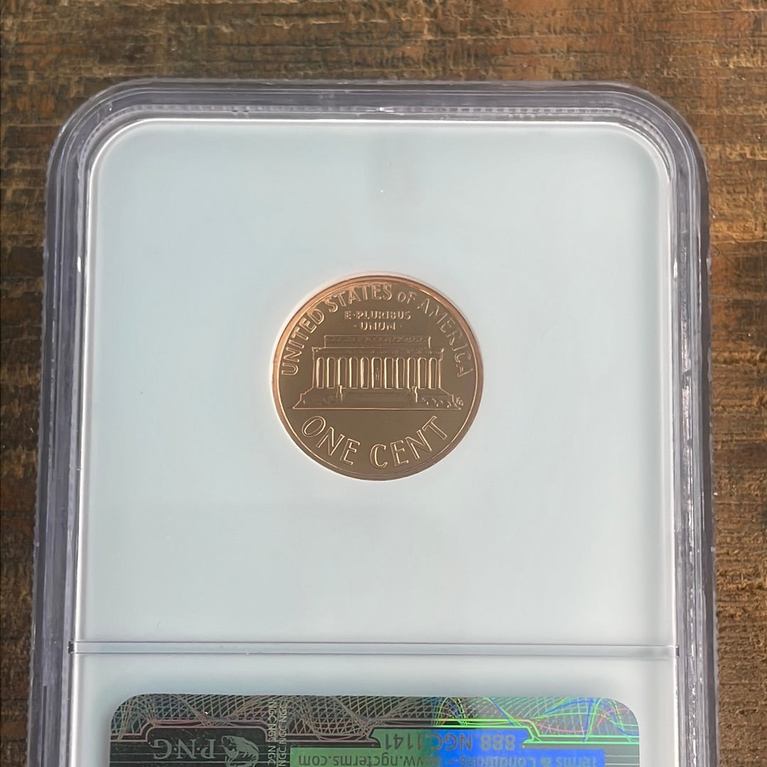 1989-S 1c US Lincoln Memorial Cent PF69 RD Ultra Cameo
