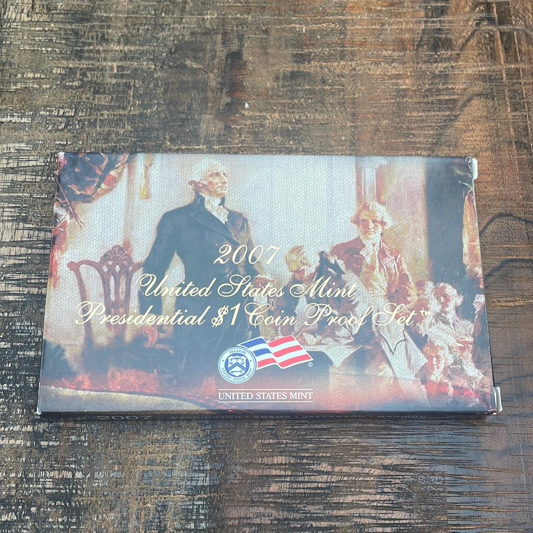 2007 Presidential Dollar Proof Set in OGP