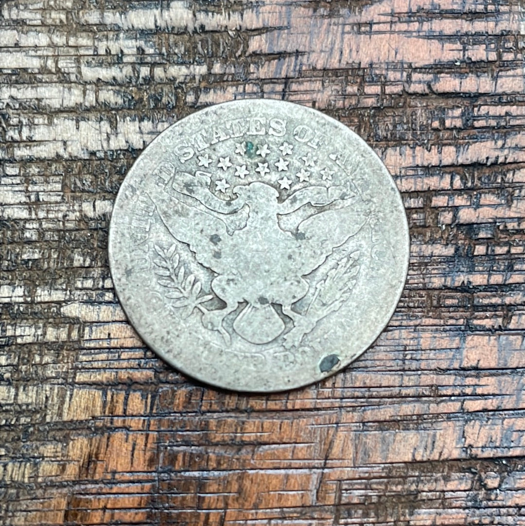 1914 25C US Barber Quarter