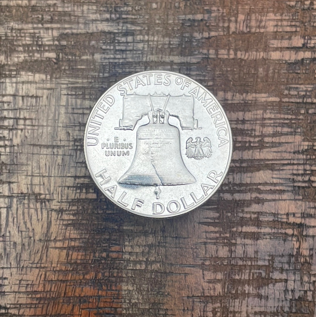 1958 50C US Franklin Half Dollar Proof
