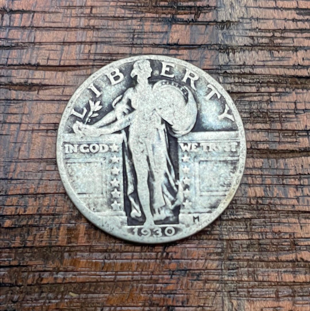 1930 25c. US Standing Liberty Quarter