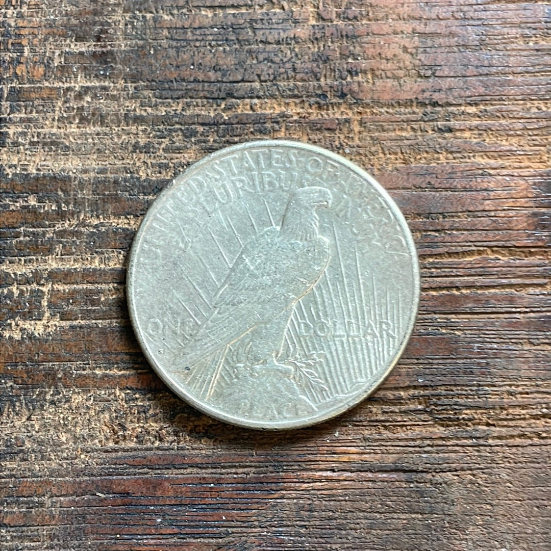1926-S $1 US Silver Peace Dollar