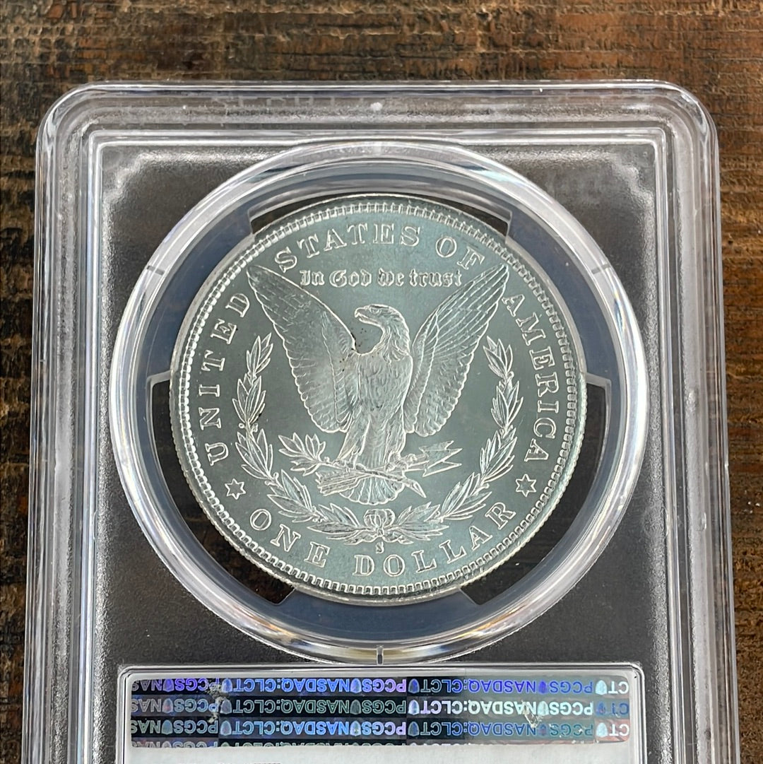 1880-S $1 US Morgan Silver Dollar PCGS MS65
