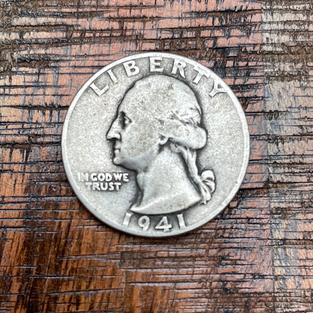 1941 25c US Washington Quarter
