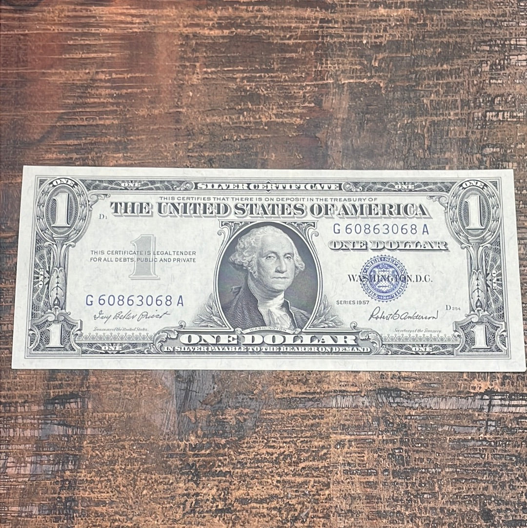 1957 Series $1 Silver Certificate - Uncirculated