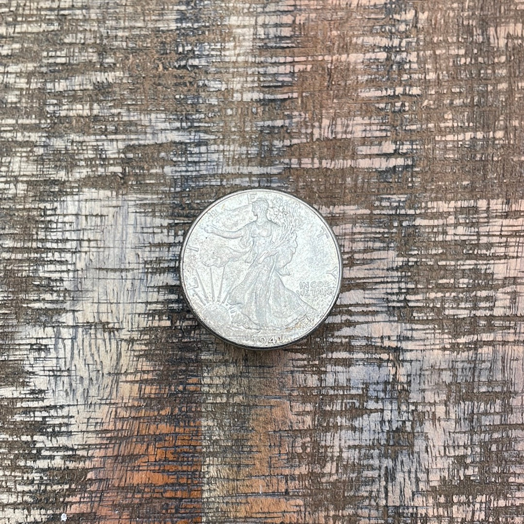 1941 50C US Walking Liberty Half Dollar