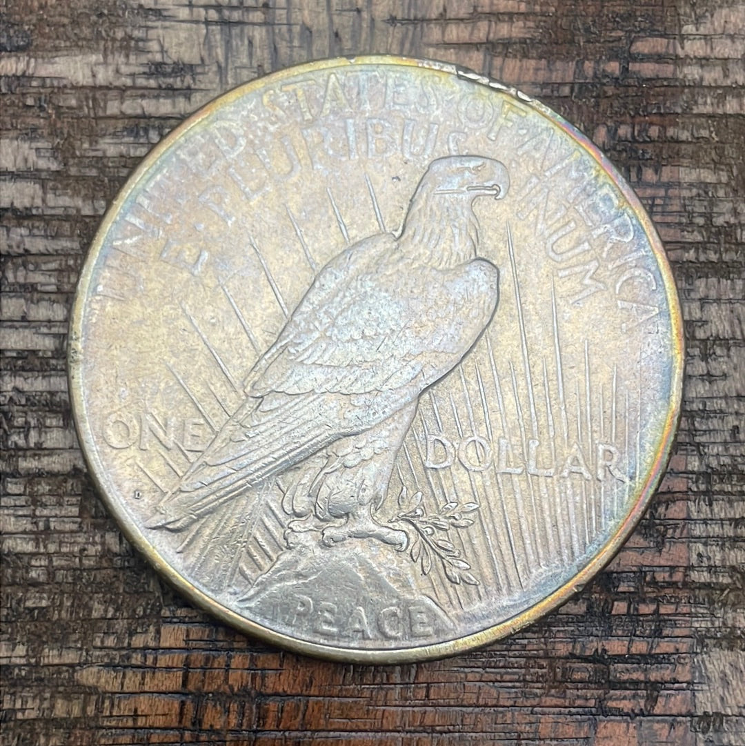 1922-D $1 US Silver Peace Dollar