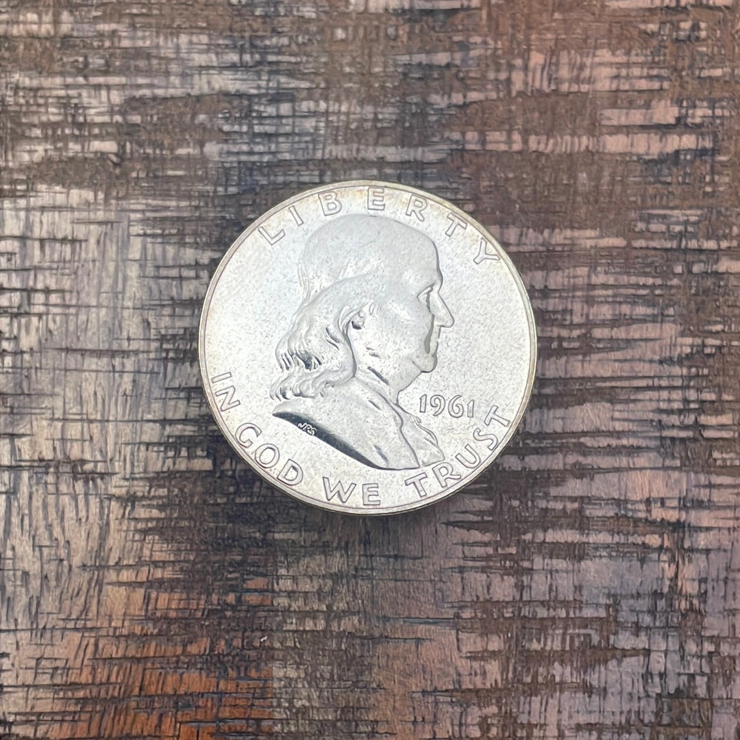 1961 50C US Franklin Half Dollar Proof