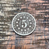 1869 5C Shield Nickel