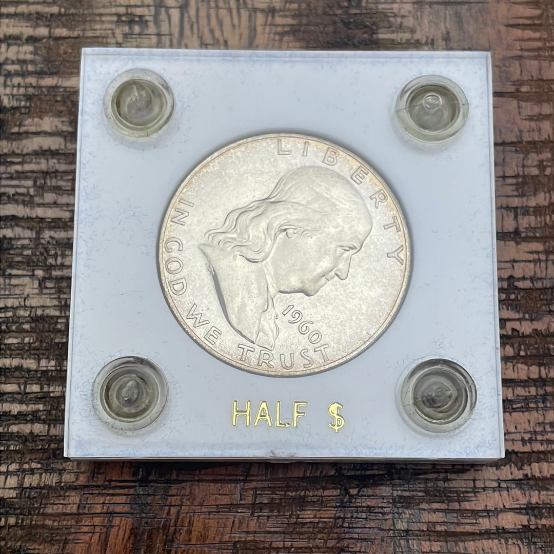 1960 50C US Proof Franklin Half Dollar
