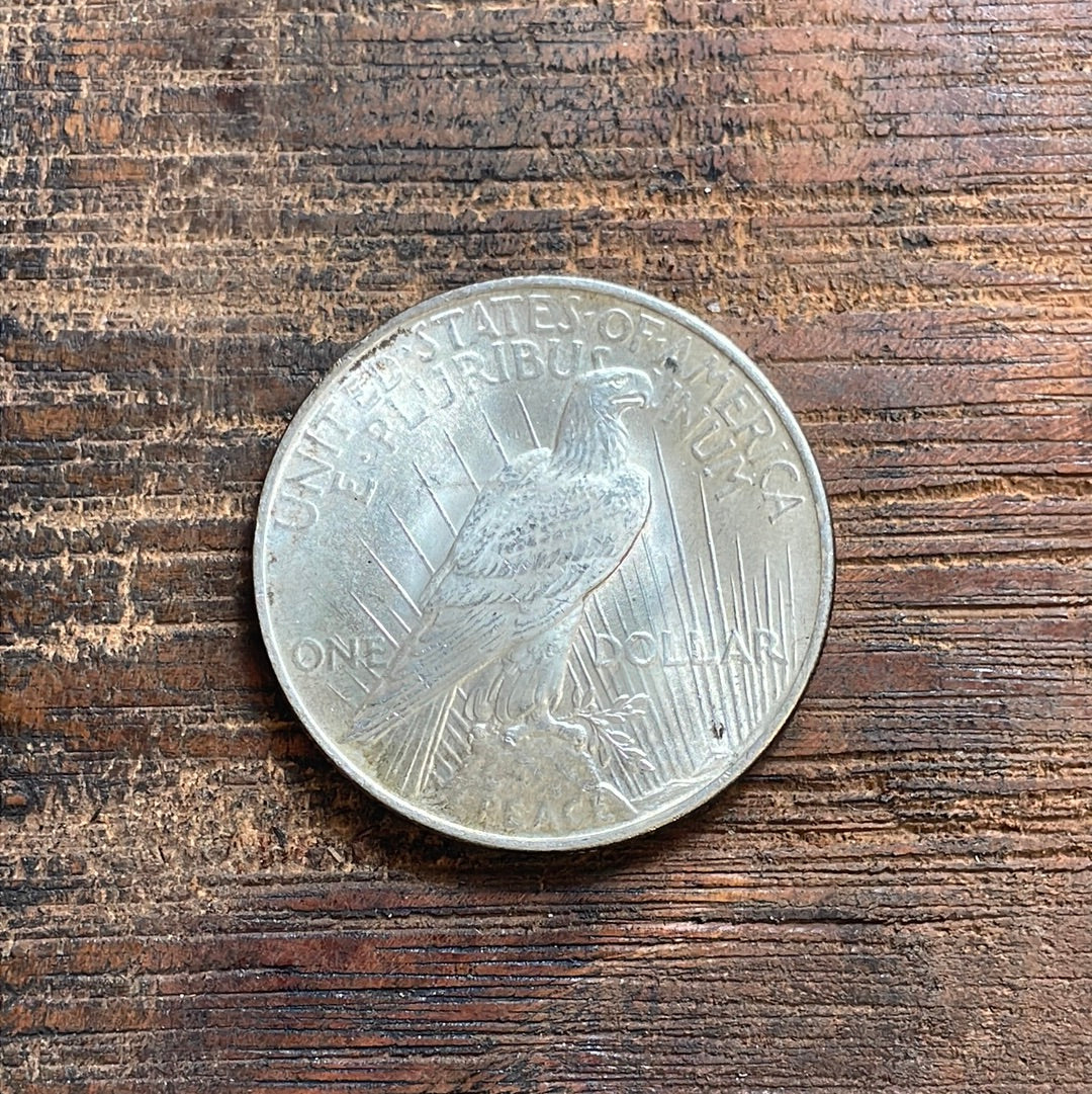 1922 $1 US Silver Peace Dollar