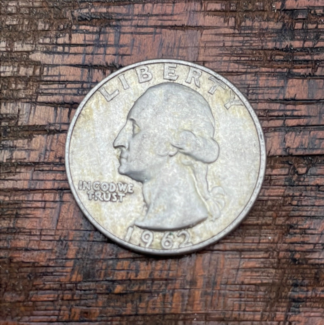 1962-D 25c US Washington Quarter