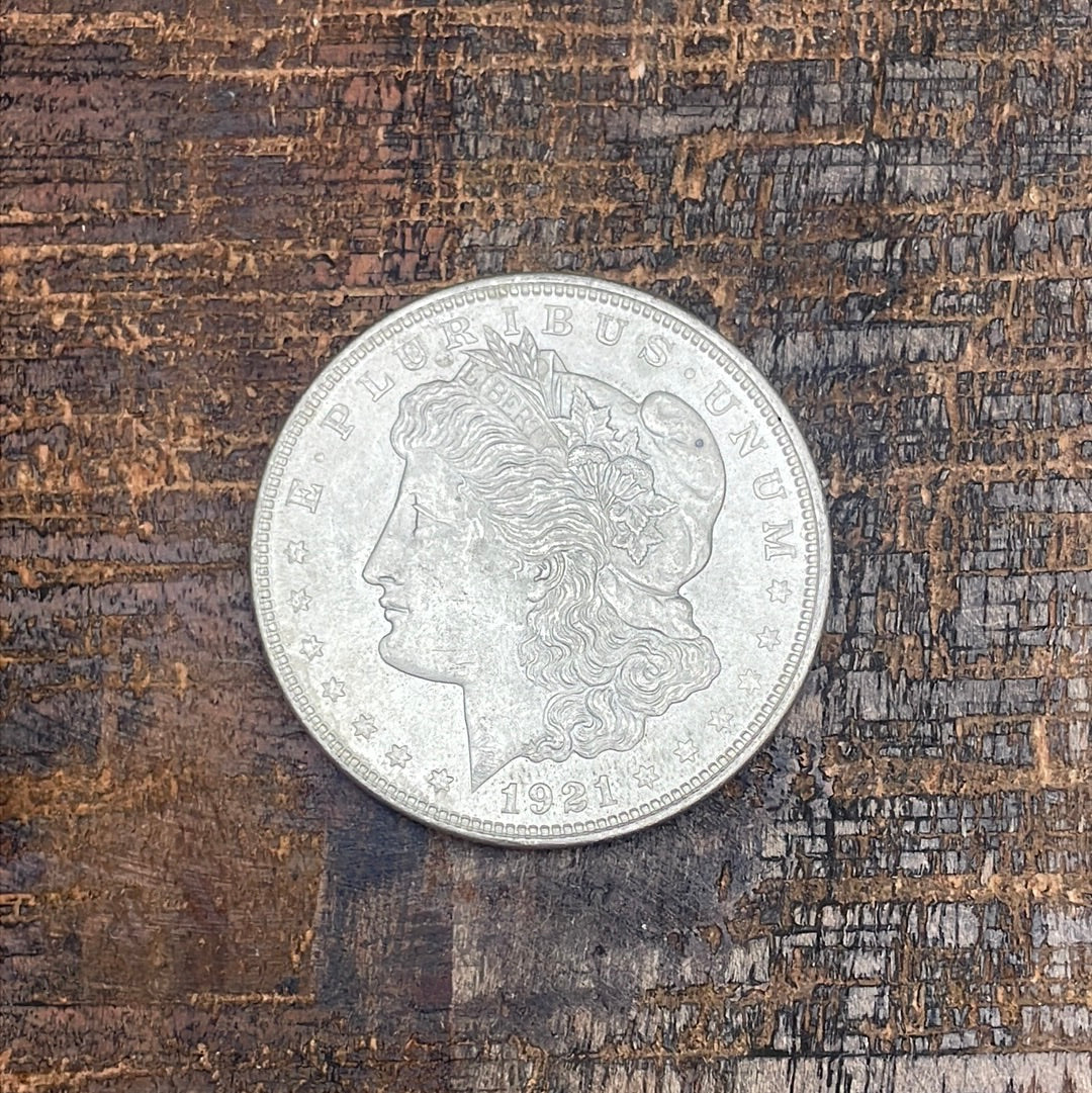 1921 $1 US Morgan Silver Dollar