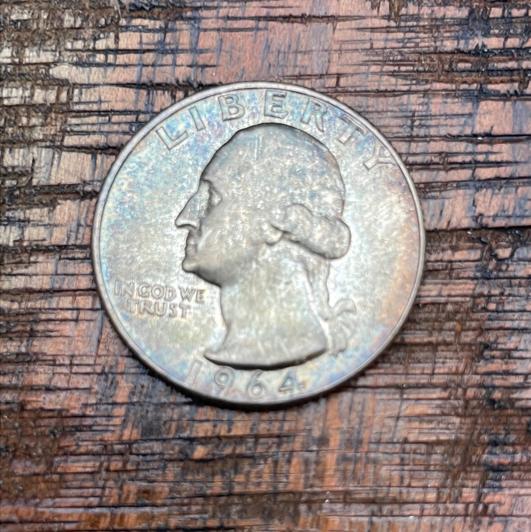 1964-D 25c US Washington Quarter