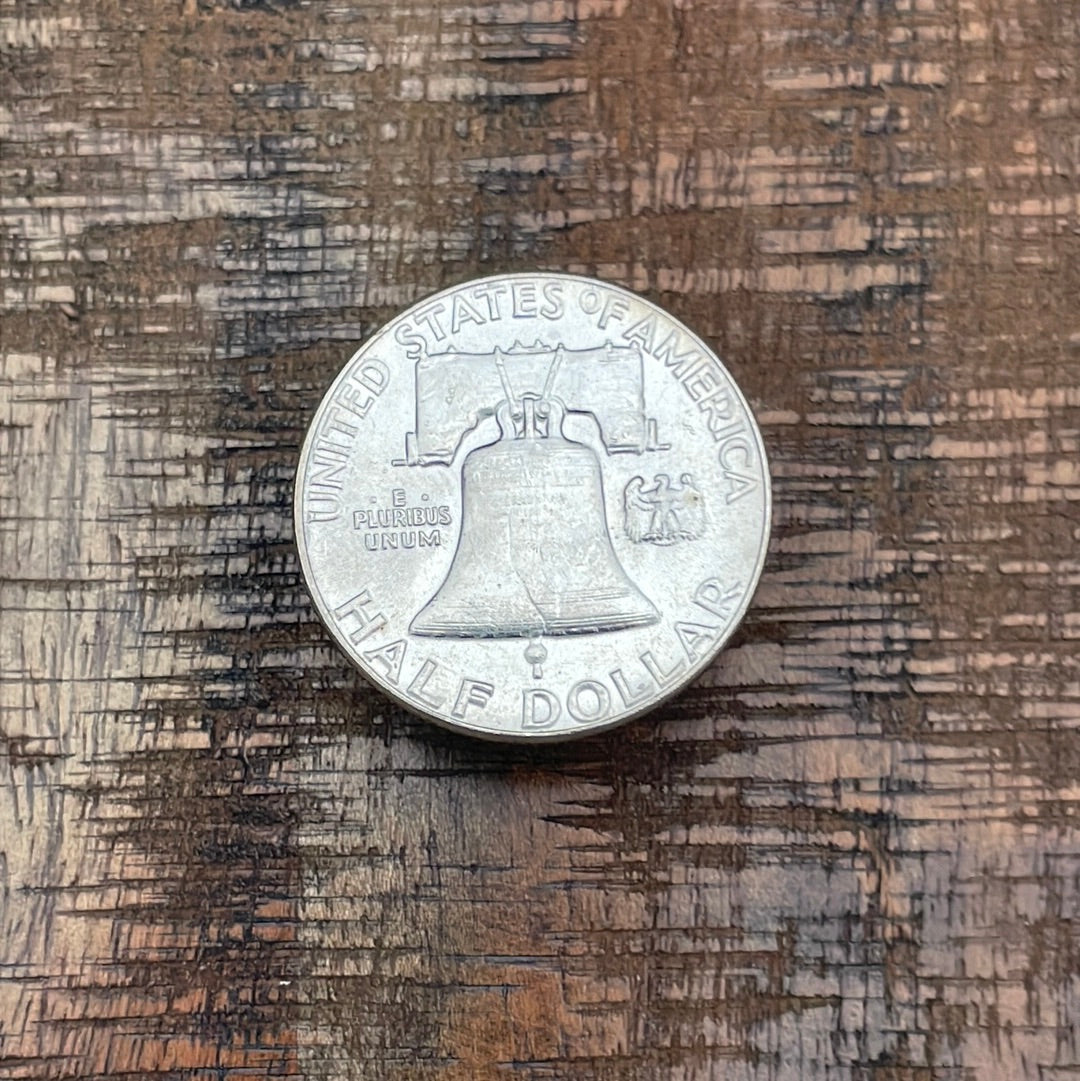 1963 50C US Franklin Half Dollar