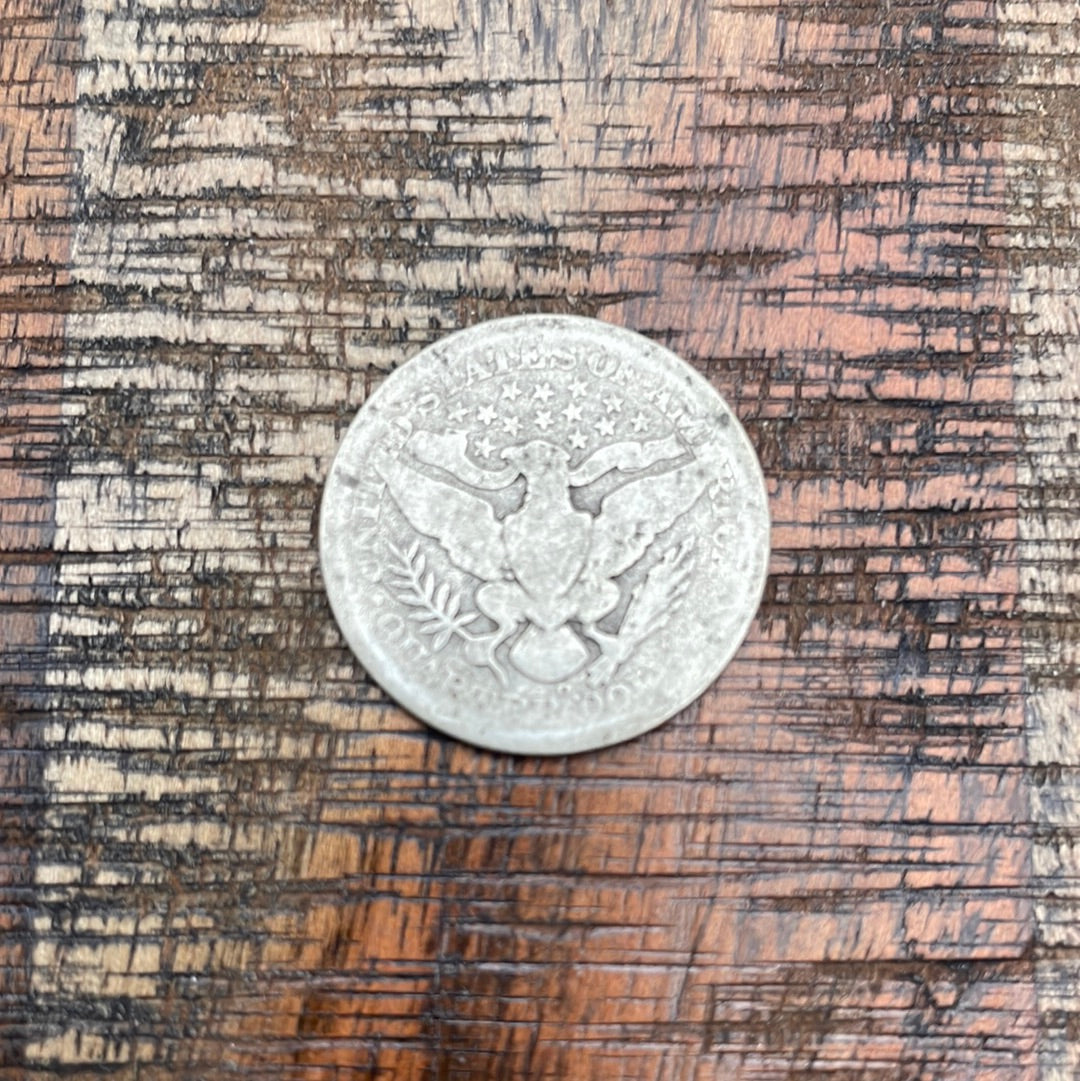 1909-D 25C US Barber Quarter