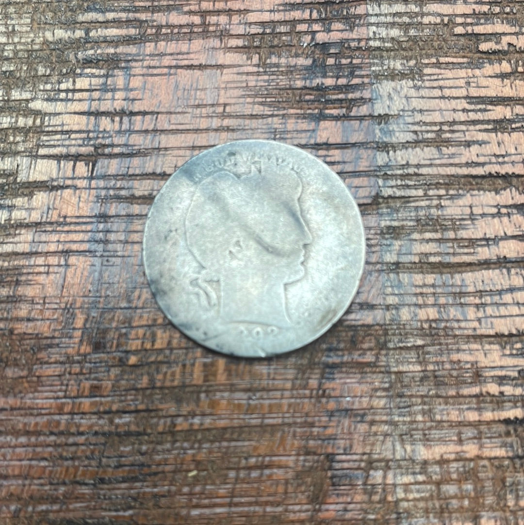 1892-O 25C US Barber Quarter