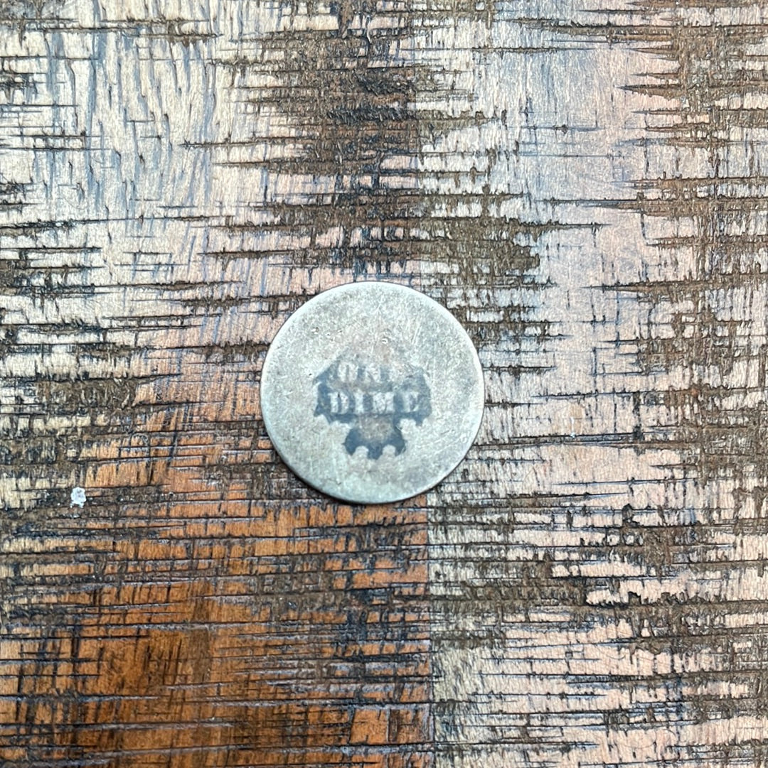 1889 10c US Seated Liberty Dime - 90% Silver