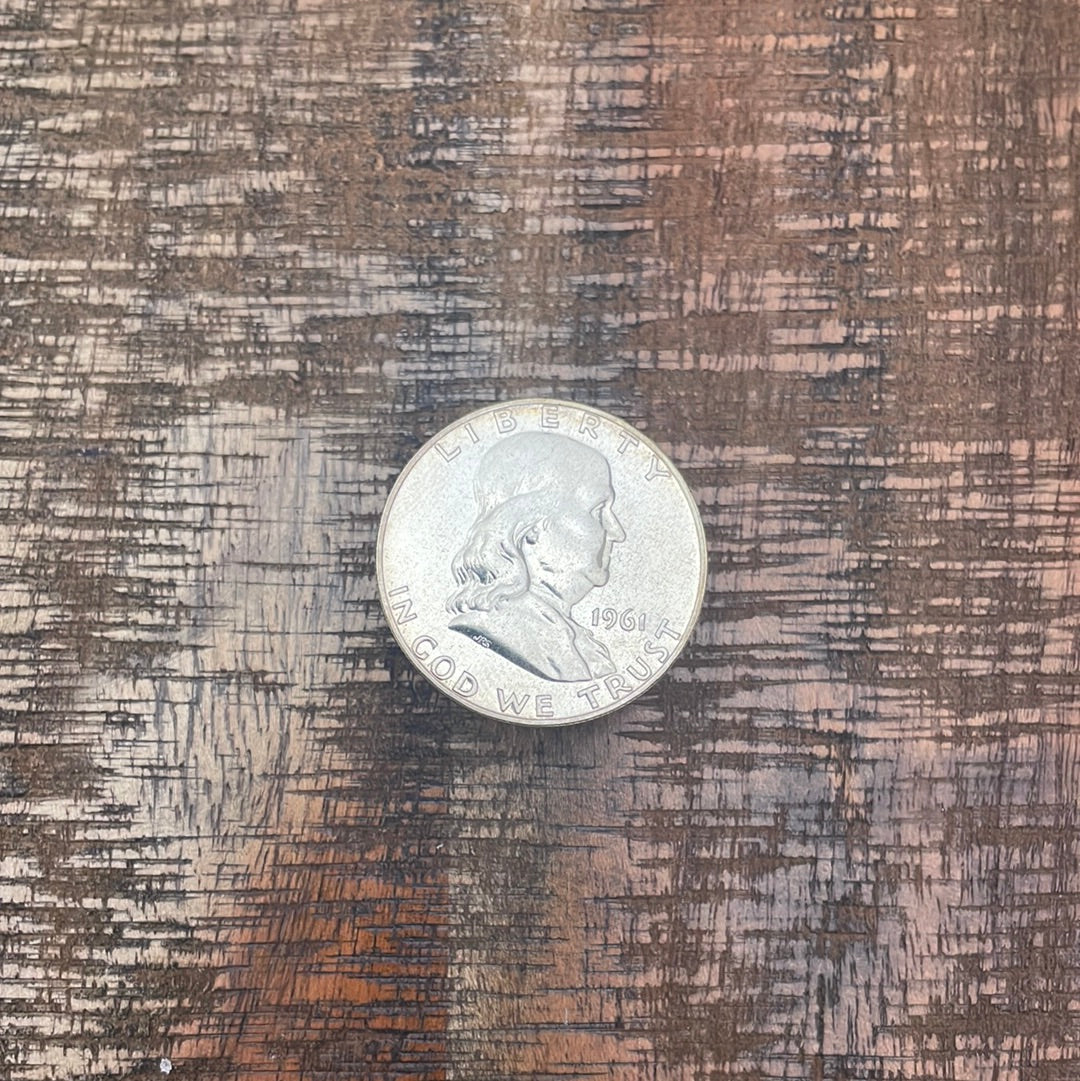 1961 50C US Franklin Half Dollar Proof