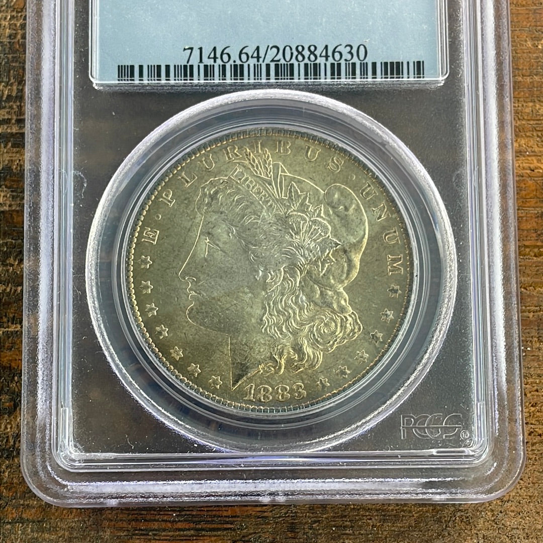 1883-O $1 US Morgan Silver Dollar PCGS MS64