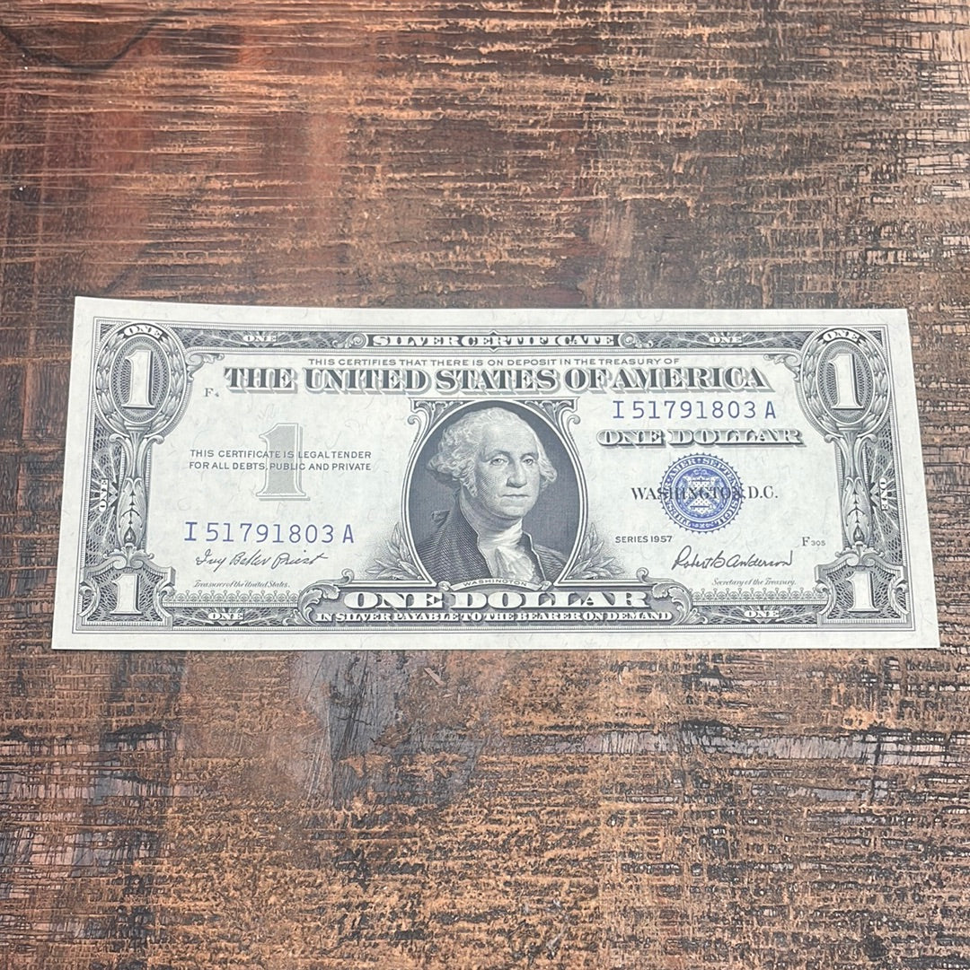 1957 Series $1 Silver Certificate - Uncirculated