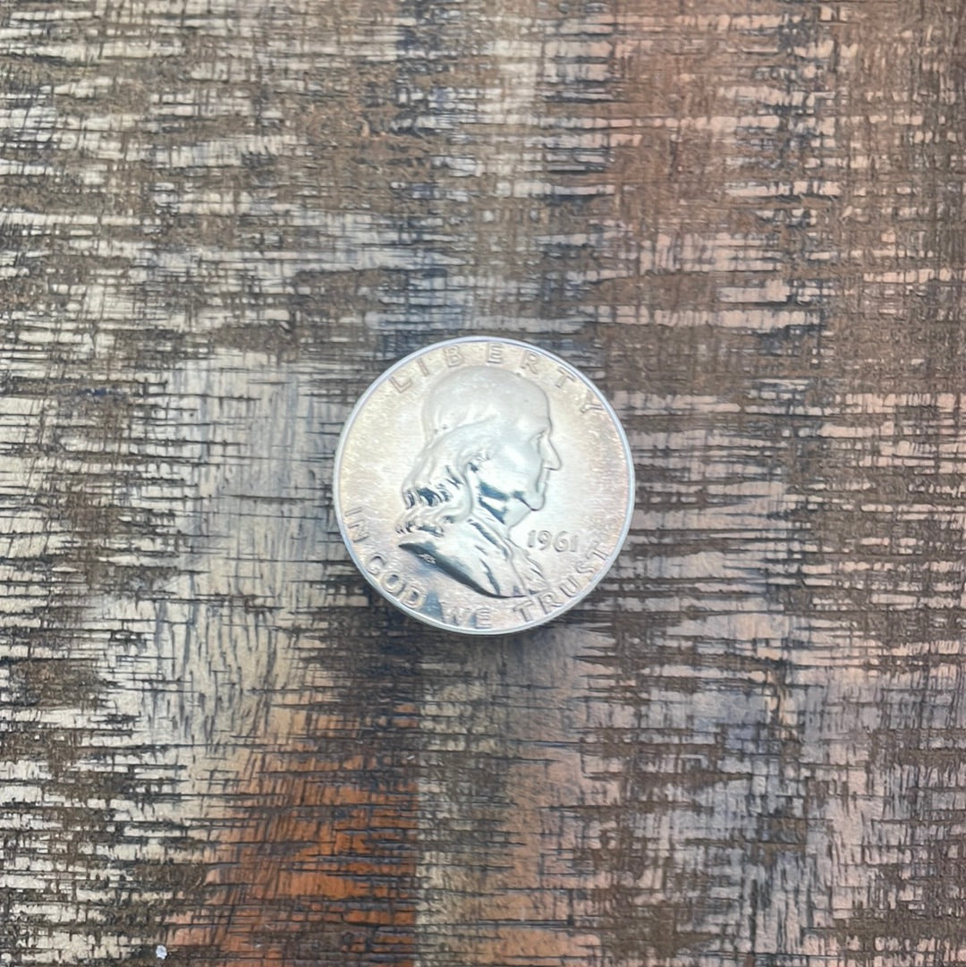1961 50C US Franklin Half Dollar Proof