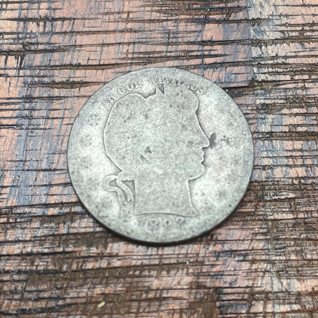 1893-O 25C US Barber Quarter