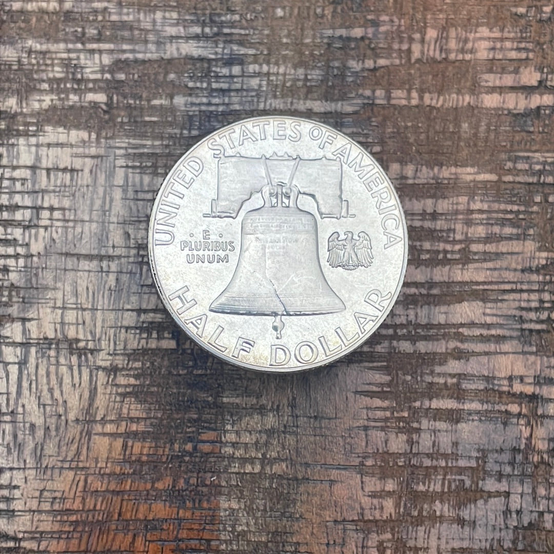 1961 50C US Franklin Half Dollar Proof