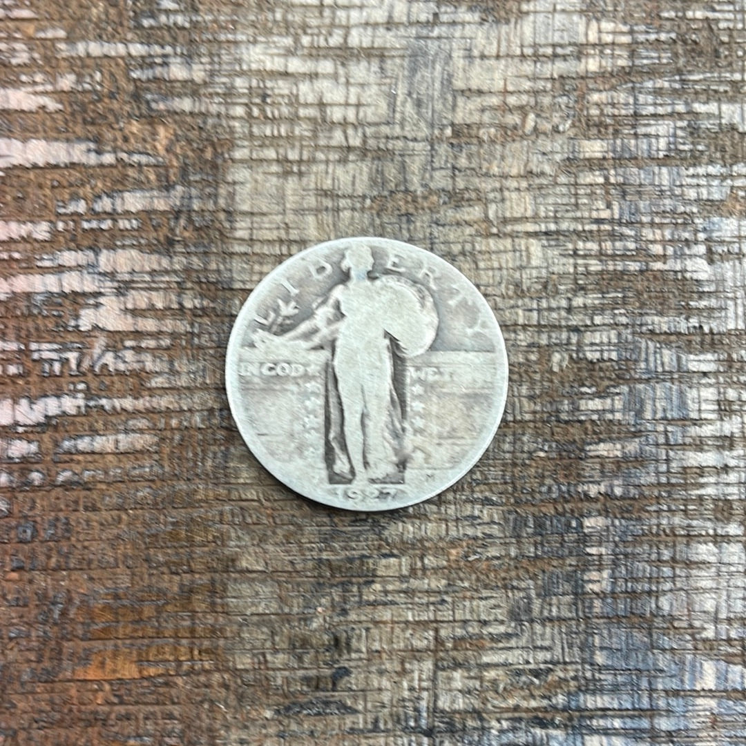 1927 25C US Standing Liberty Quarter