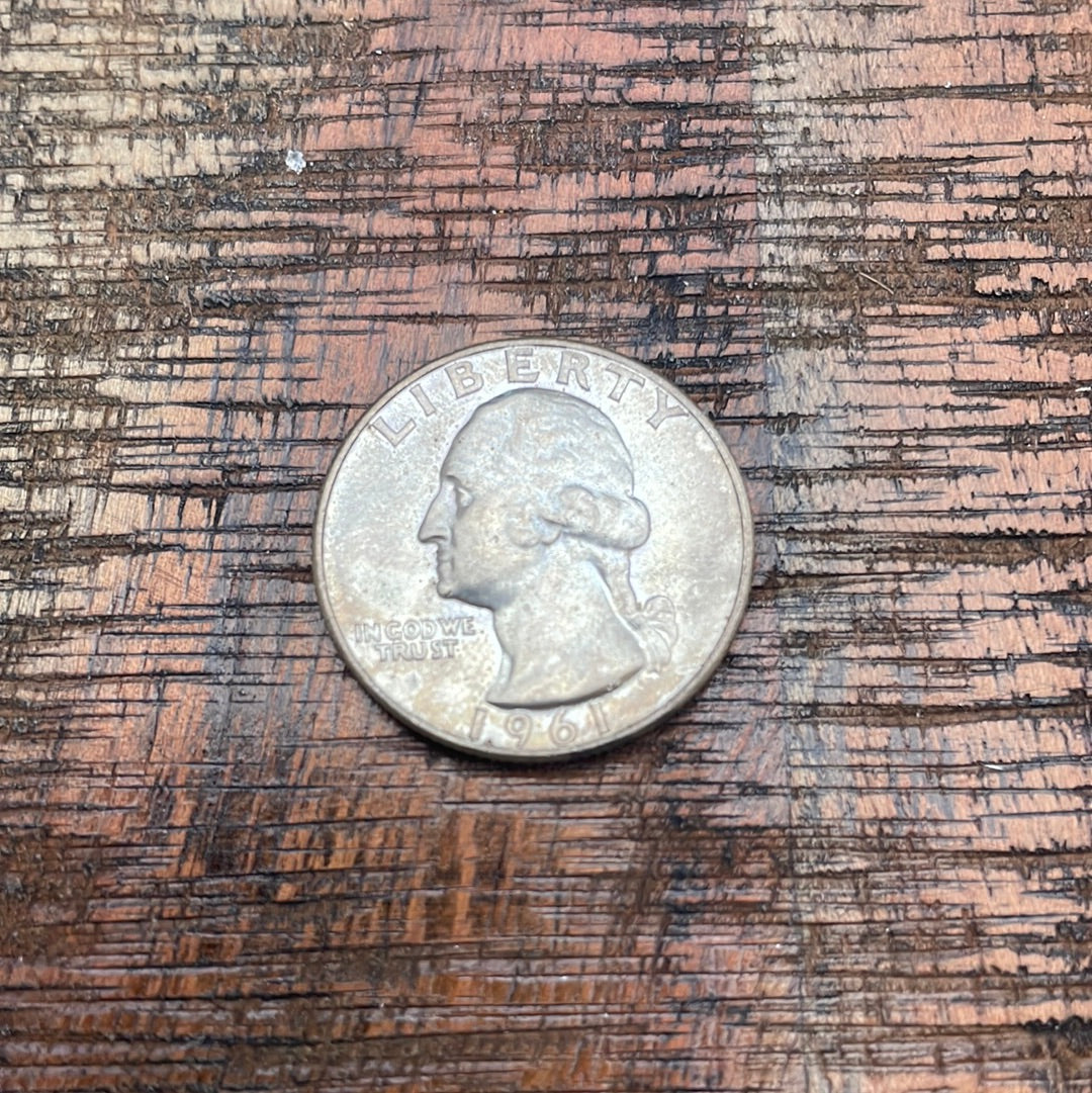 1961-D 25c US Washington Quarter