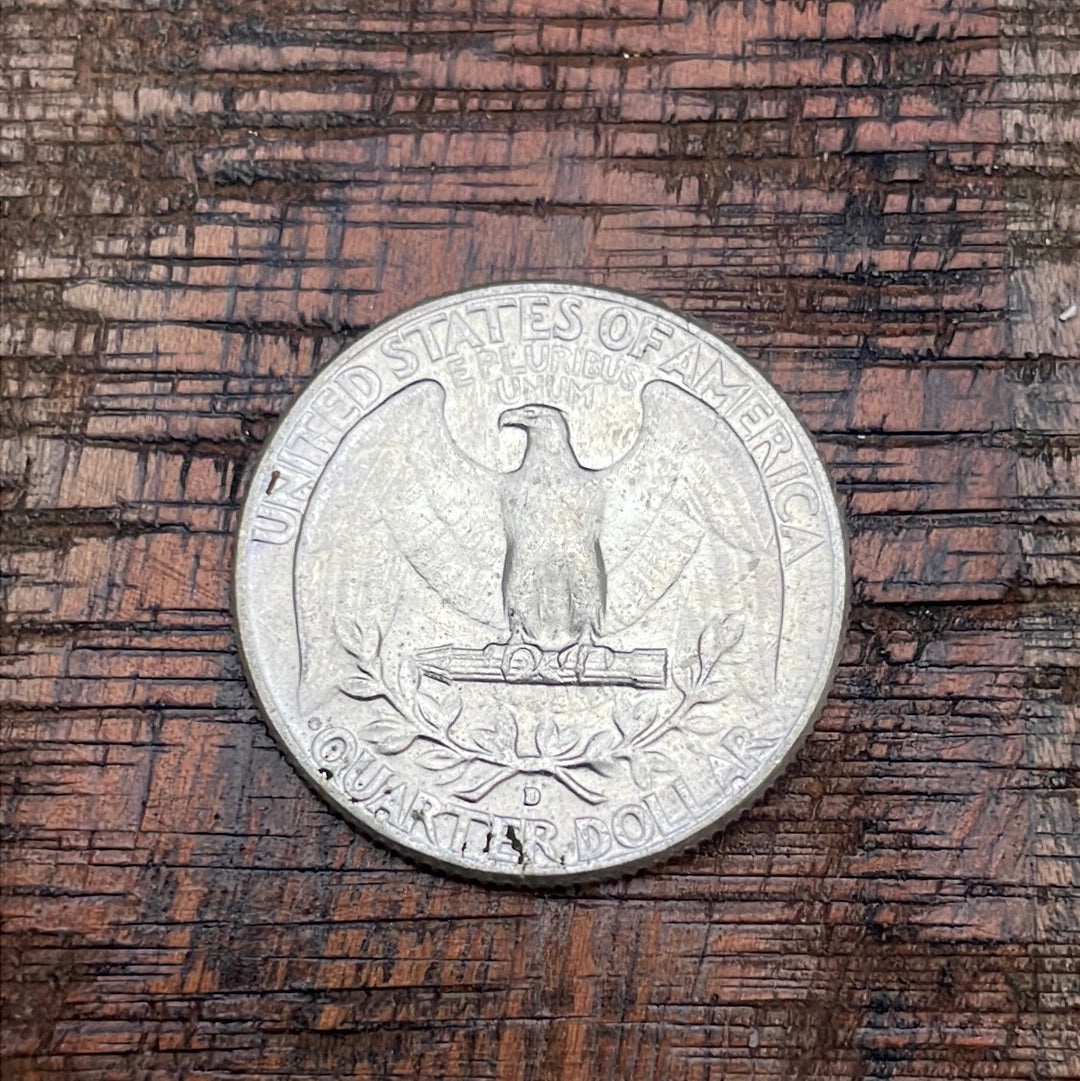 1964-D 25c US Washington Quarter